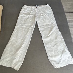 Linen white pants- Great summer pant